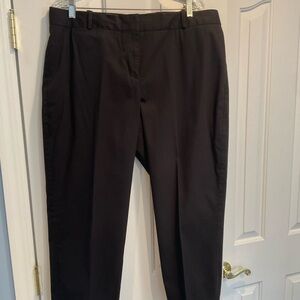 Talbots Black Capri Pants